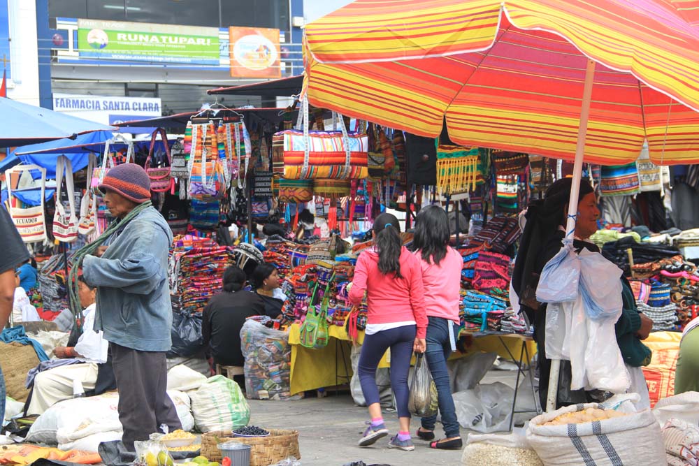 Marché de Otavalo